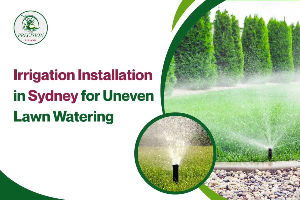 Irrigation Installation in Sydney for Uneven Lawn Watering